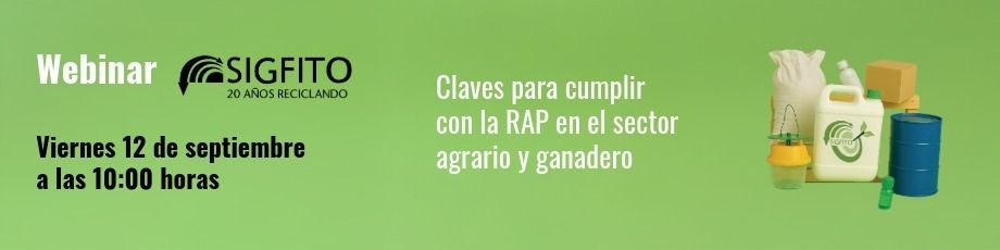  WEBINAR : Claves para cumplir con la RAP en el sector agrario y ganadero 